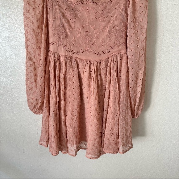 New Free people Malina Mini Dress size L - Picture 8 of 11